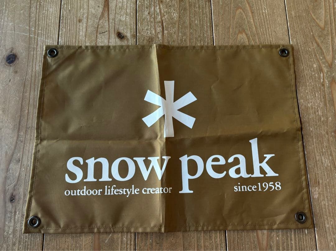 スノーピーク バナー　フラッグ　旗