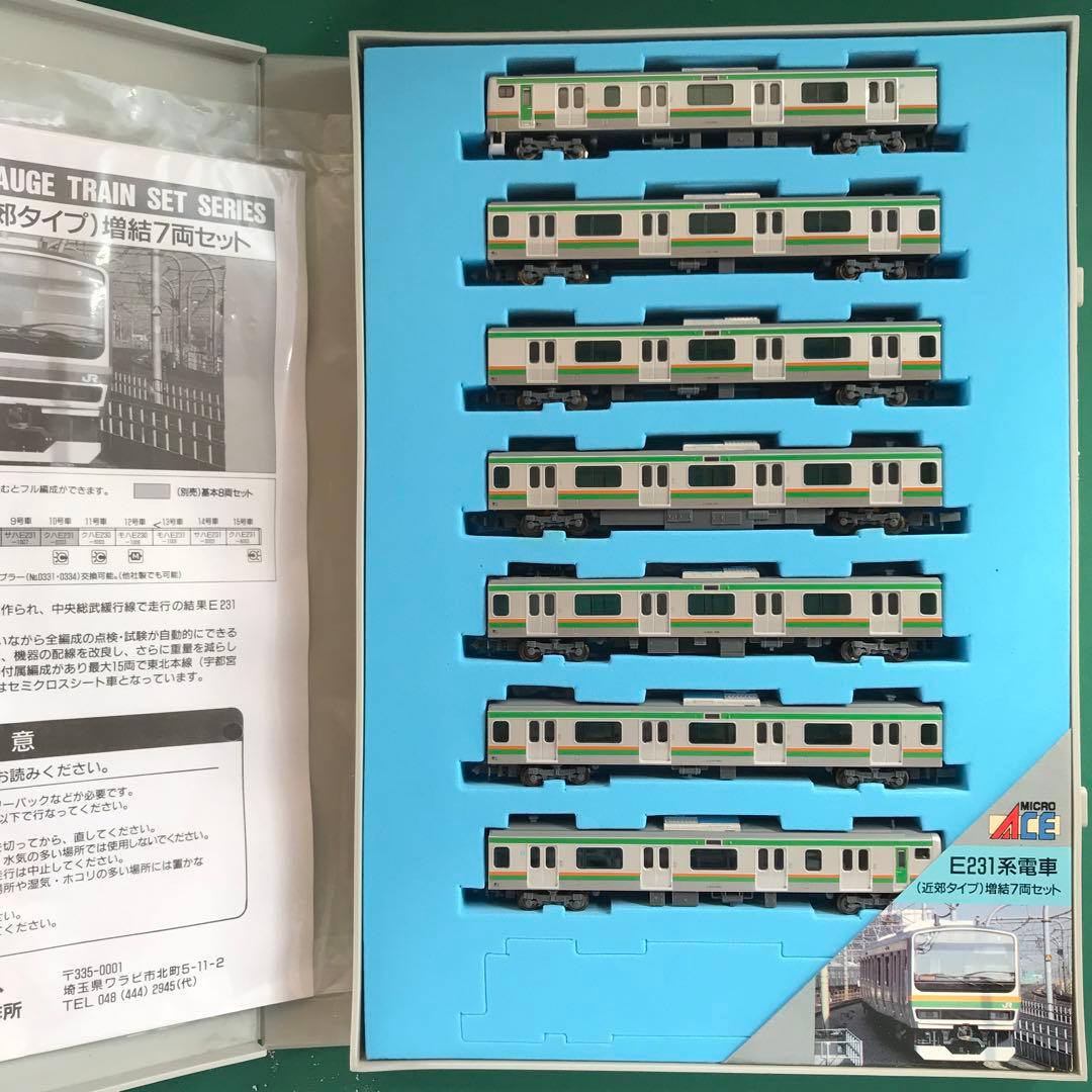 【A4021】E231系 近郊タイプ 高崎線色 増結７両セット(動力付)