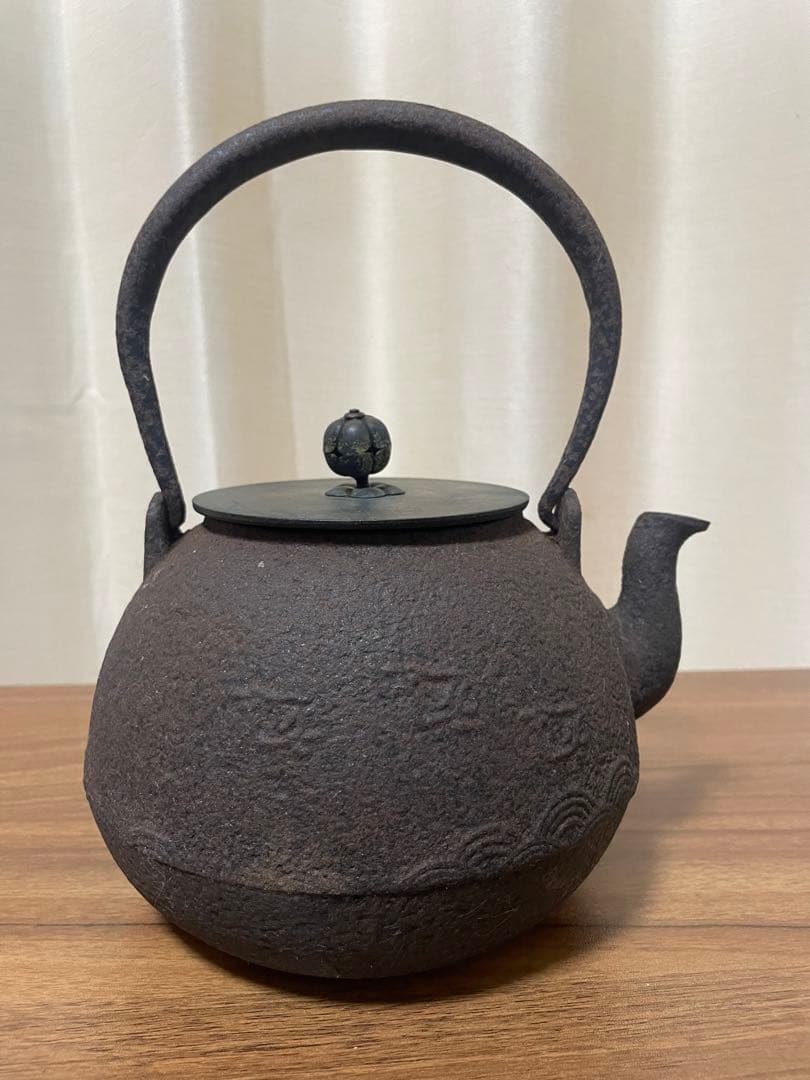 【骨董品】 龍文堂 鉄瓶