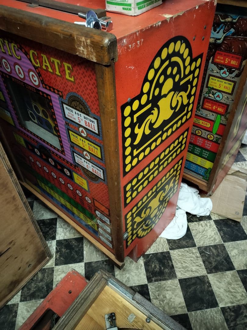 Bally BONANZA ビンゴゲーム ピンボール　ヘッドのみ 部品多数 照明