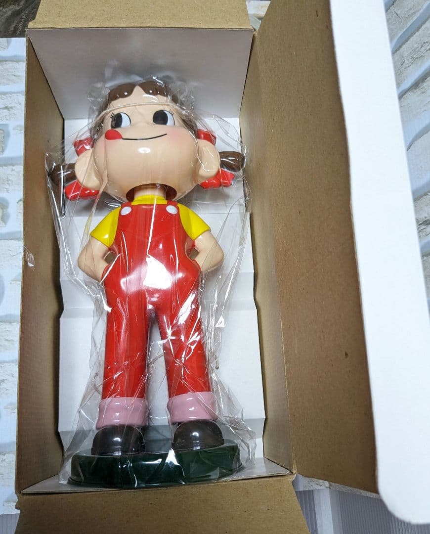 デッドストック！不二家のペコちゃんフィギュア 約30cm