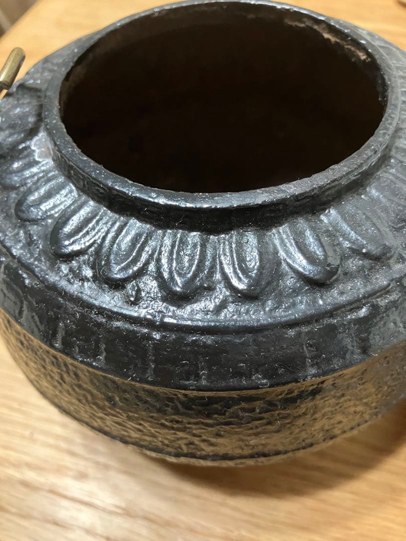 龍文堂★茶道具★茶釜★鉄瓶★風炉釜★アンティーク鉄器