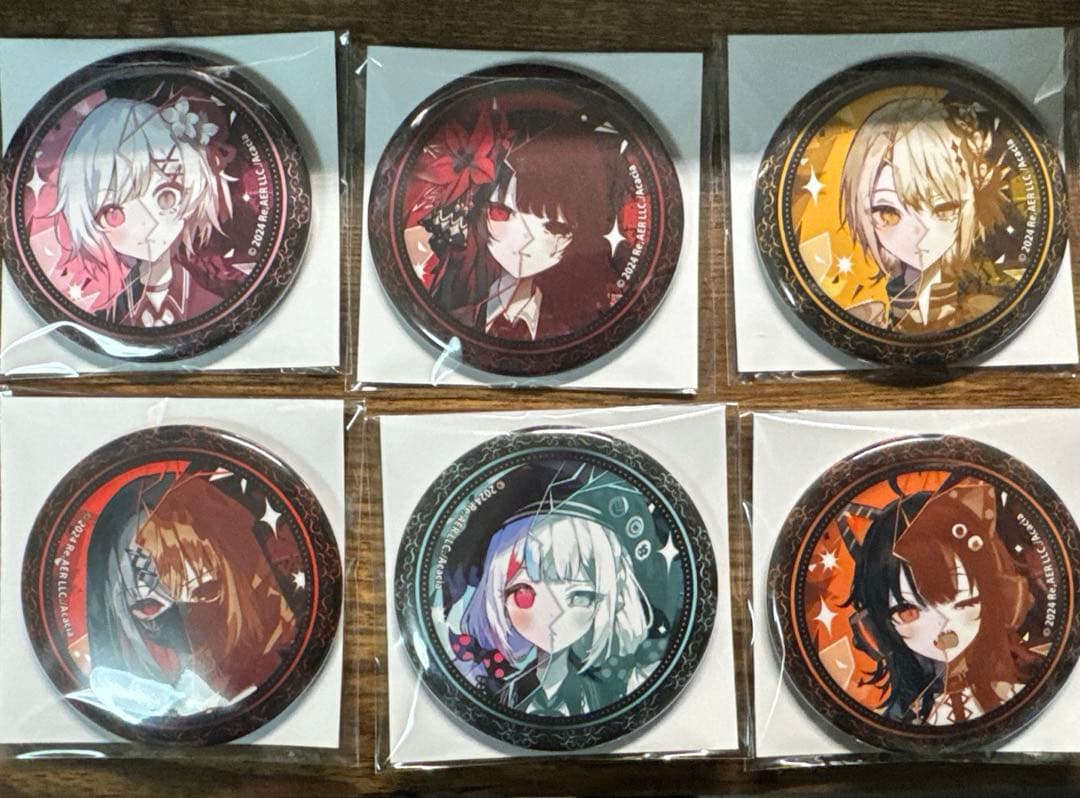 魔法少女ノ魔女裁判　くじメイト　E賞　【希望or絶望】缶バッジ　セット