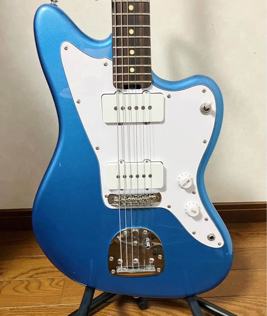 Kaalena 青 エレキギター デュアルハムバッカー ジャズマスター