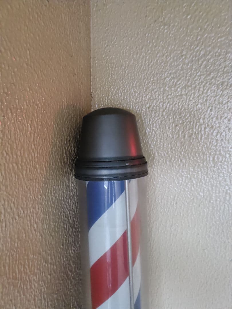 整備済 中古 大阪サイン M-201サインポール ブラケット理容 床屋 24