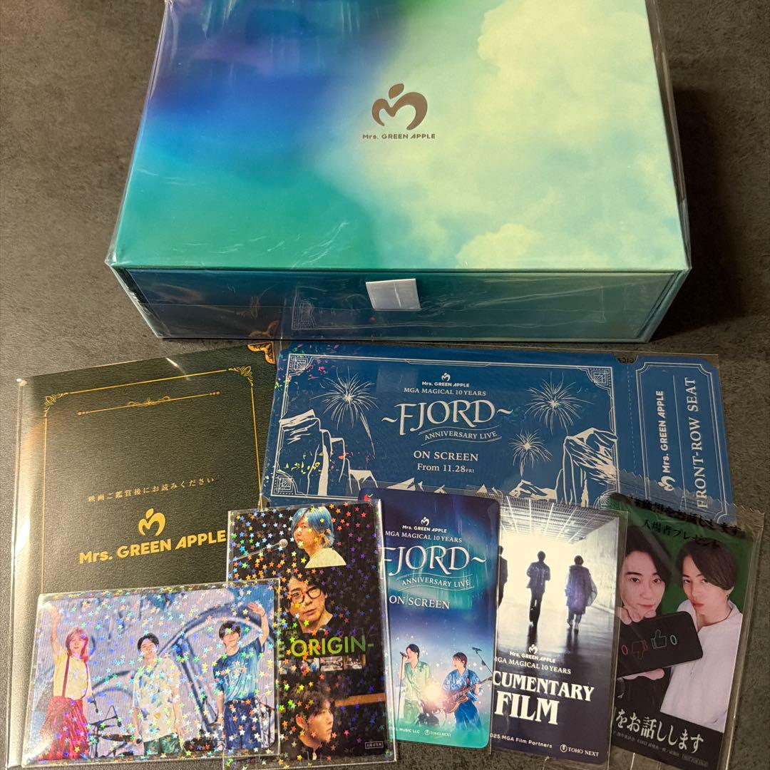 Mrs.GREEN APPLE フィヨルドアクリルフレーム☆使用済みムビチケ付