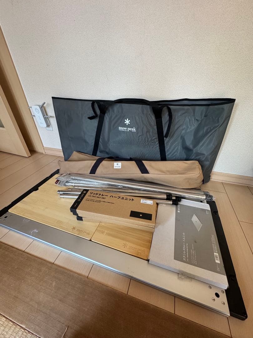  peak IGTフレームロング 付属品多数 1泊のみ使用