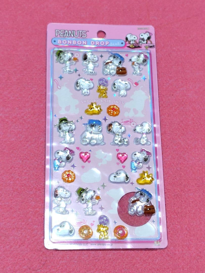 【300枚以上セット】ウォーターシール ボンボンドロップシールスヌーピーサンリオ