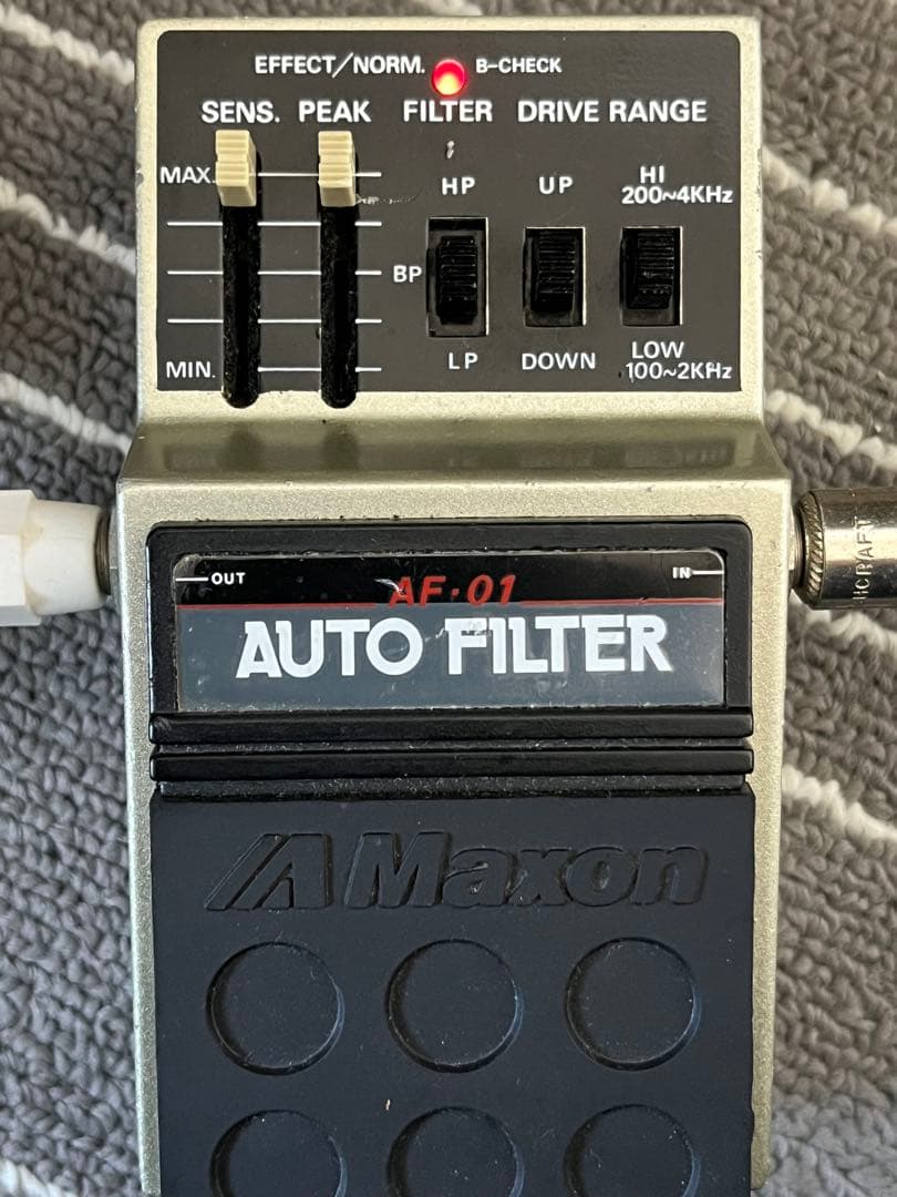 Maxon AF-01 エフェクター マクソン オートフィルター