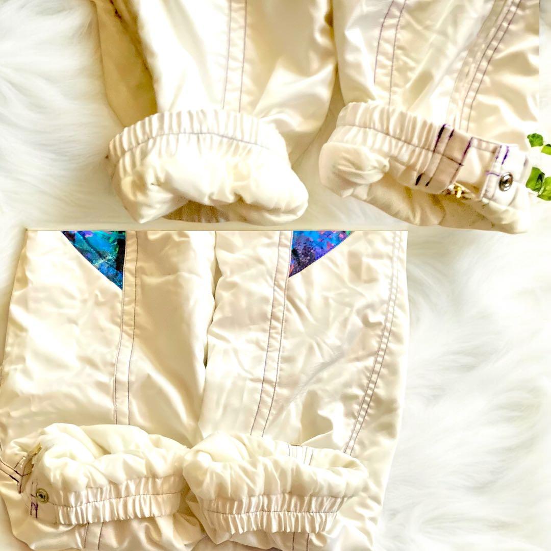 【美品 お値下げ】デサント スキーウェア 上下 M 手袋付 DESCENTE