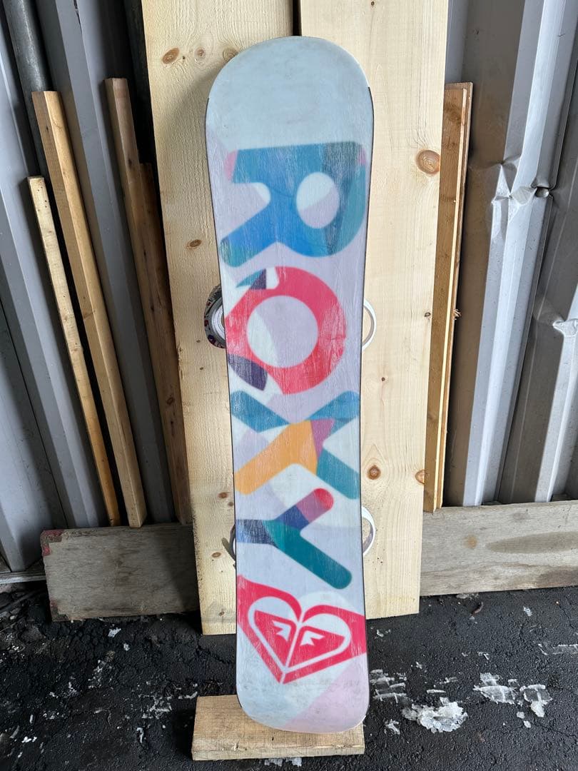 カワイイ★ROXY★スノーボード★134cm★バートンバインディング