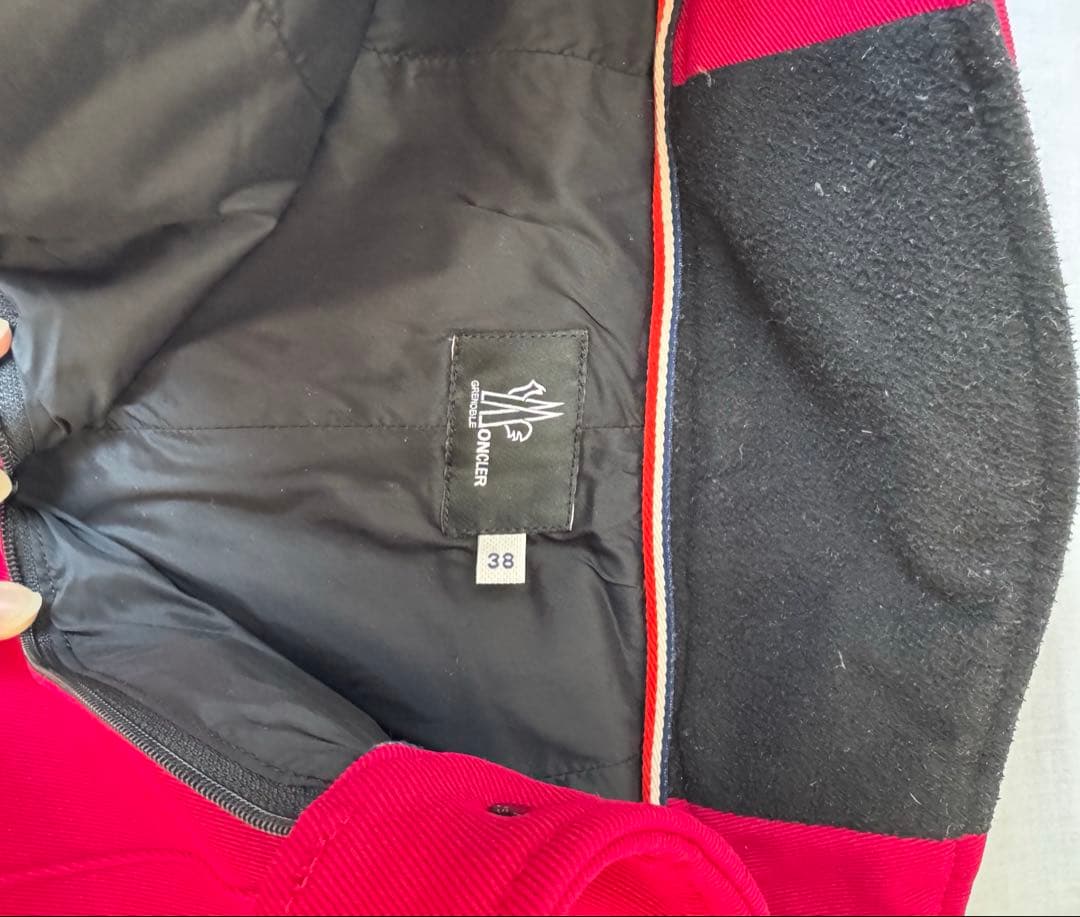 MONCLER スキーパンツ レディース 38 ピンク 美品