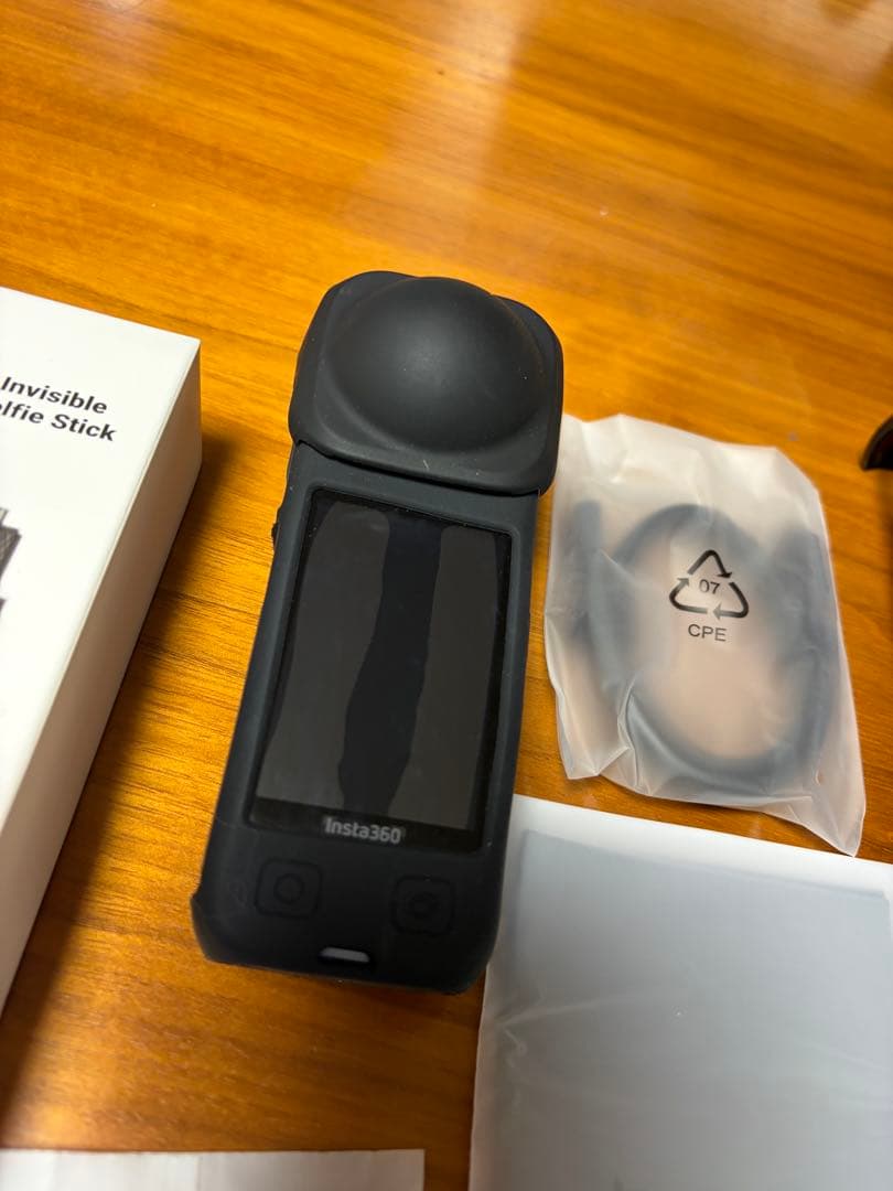 insta360/X4/360度カメラ/自転車マウント