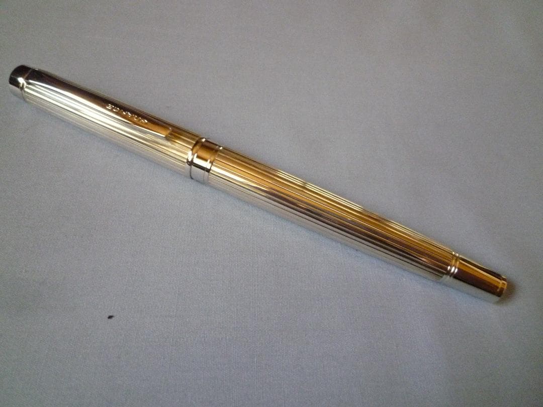 パイロット万年筆 グランセNC スターリングシルバー ストライプ