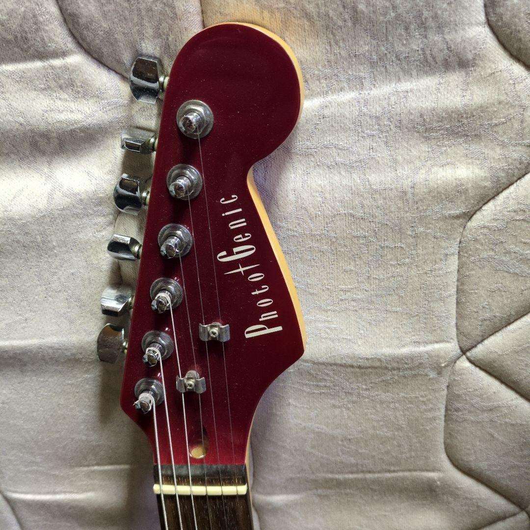 美品　PnotntGenic　SELDER エレキギター 赤　ケース付き