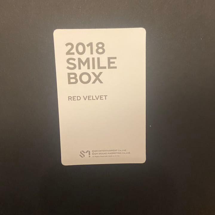 Red Velvet イェリ smile box トレカ