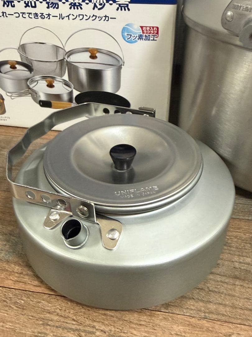 UNIFLAME fan5 duo クッカーセット　山ケトル700 他