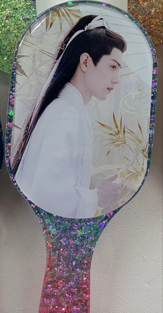 肖戦 超大レジンエアークッション付きヘアブラシ　7点セット❣️確認用0131