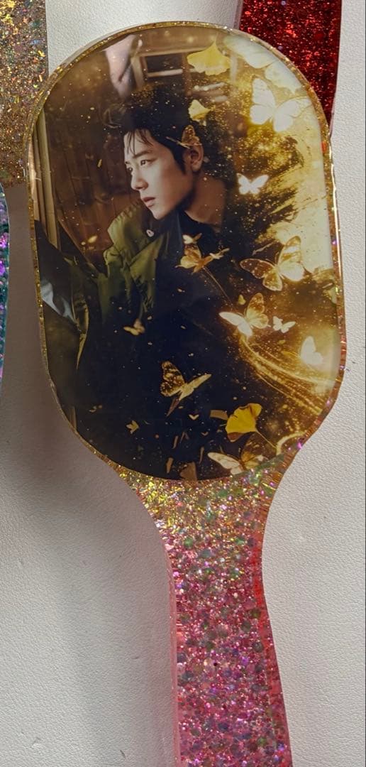 肖戦 超大レジンエアークッション付きヘアブラシ　7点セット❣️確認用0131