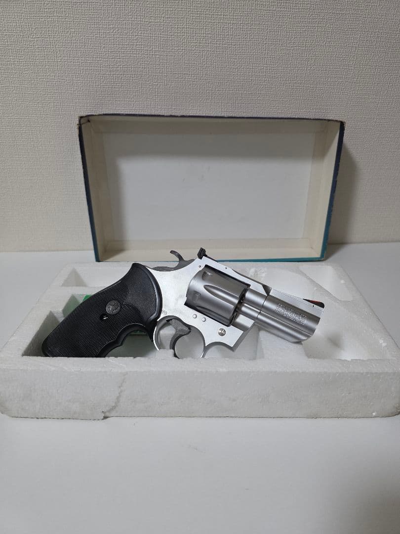 ⭐KSC モデルガン キングコブラ シルバー2.5インチ 未発火⭐