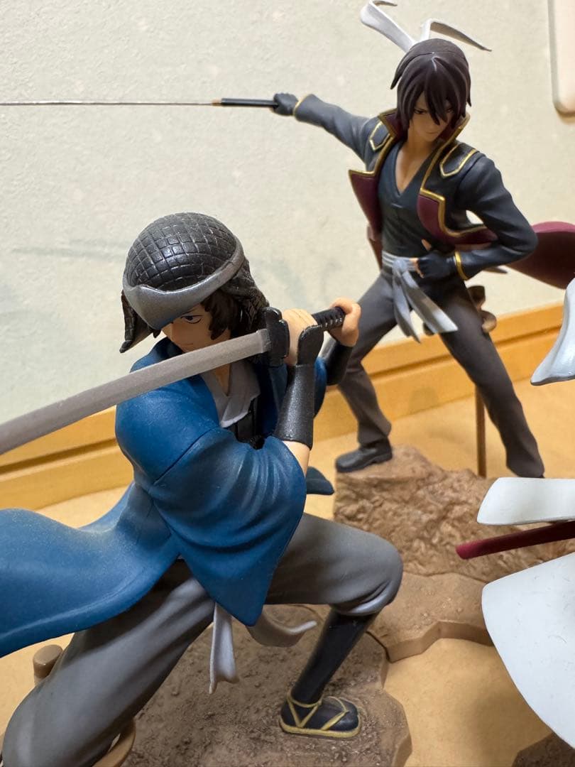 一番くじ銀魂BCDE賞4体フィギュアセット