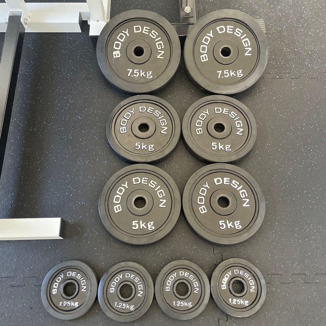 BODY DESIGN ボディデザイン　ベンチプレス　バーベル　ホームジムセット