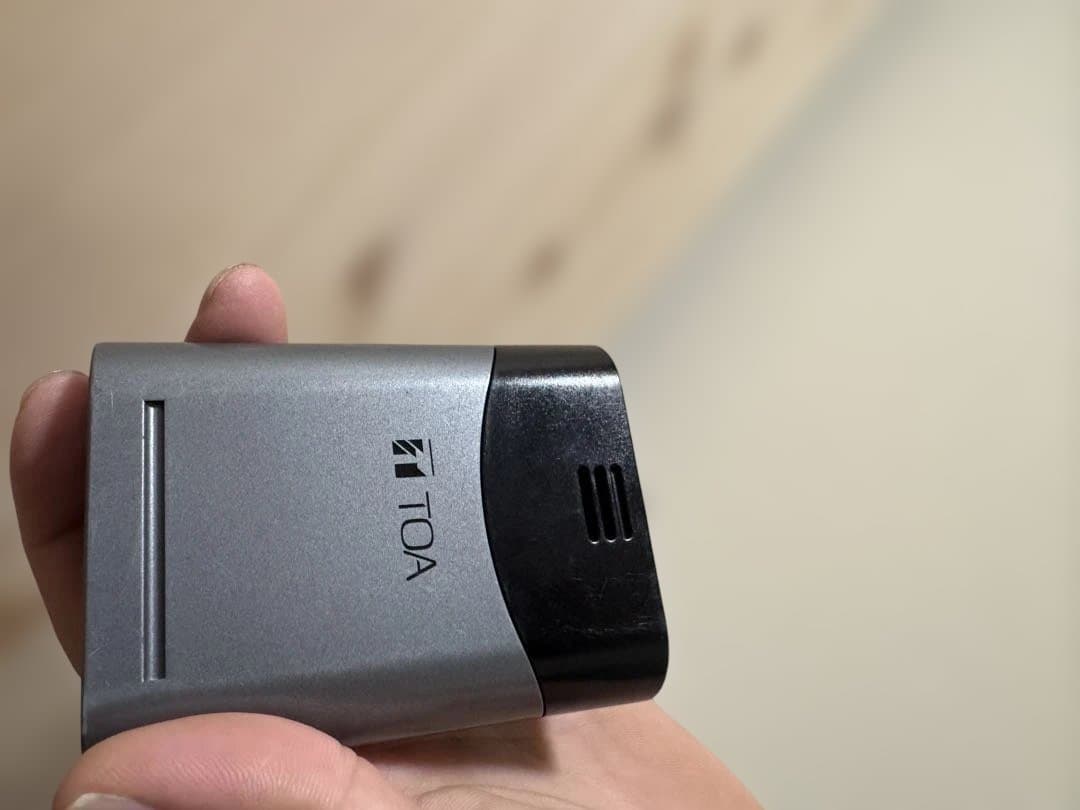 TOA IR-300M赤外線ワイヤレスマイク ハンズフリー型 美品 返品対応あり