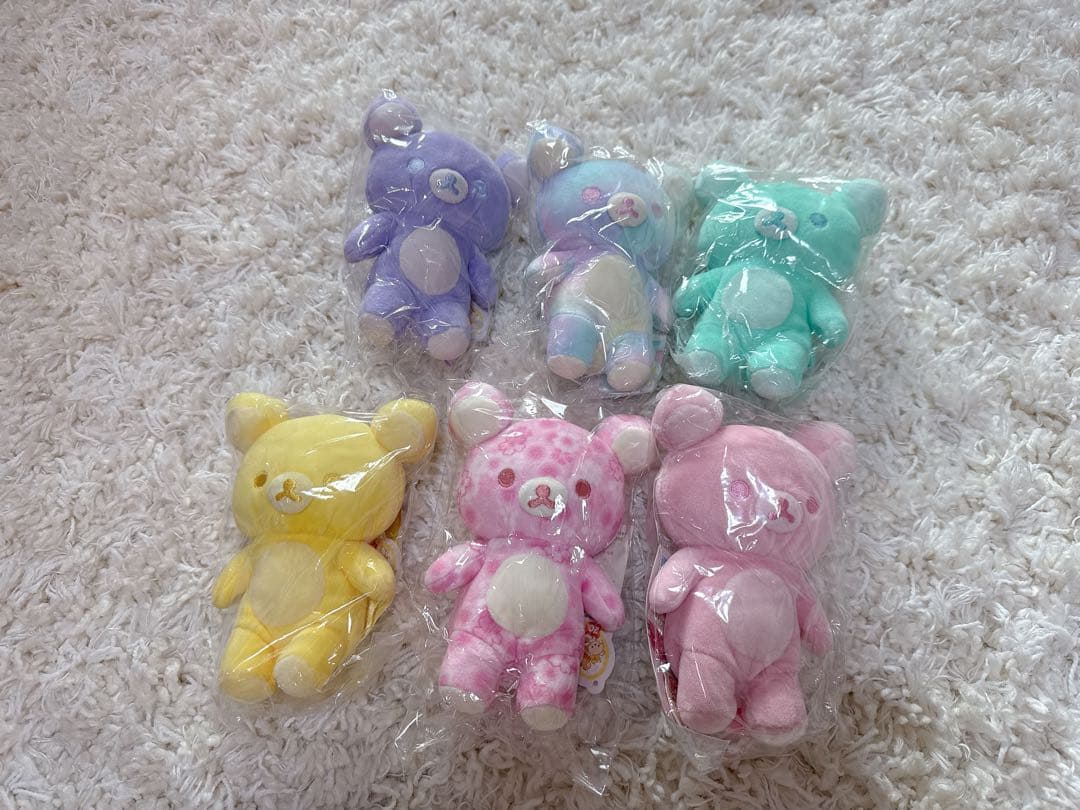 リラックマ　20colorsぬいぐるみ　20種類　コンプリート 新品未開封