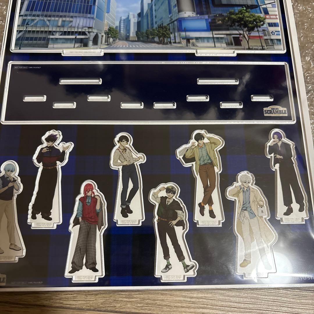 ブルーロック 東急不動産 渋谷制覇 東急ホテル　宿泊者限定　アクリルジオラマ