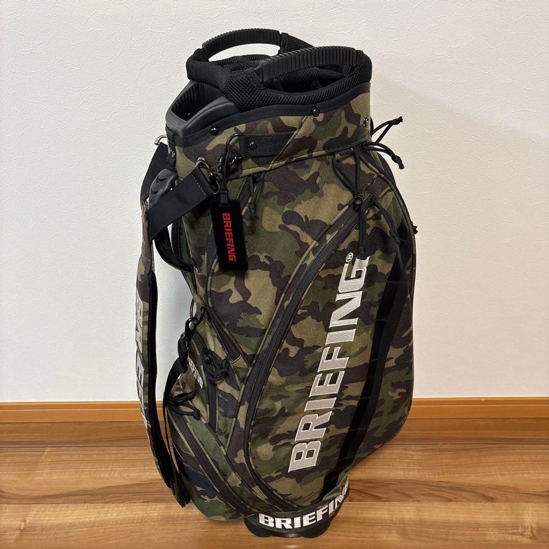 激レアBRIEFING ブリーフィング キャディバッグ CR5 #01 カモフラ