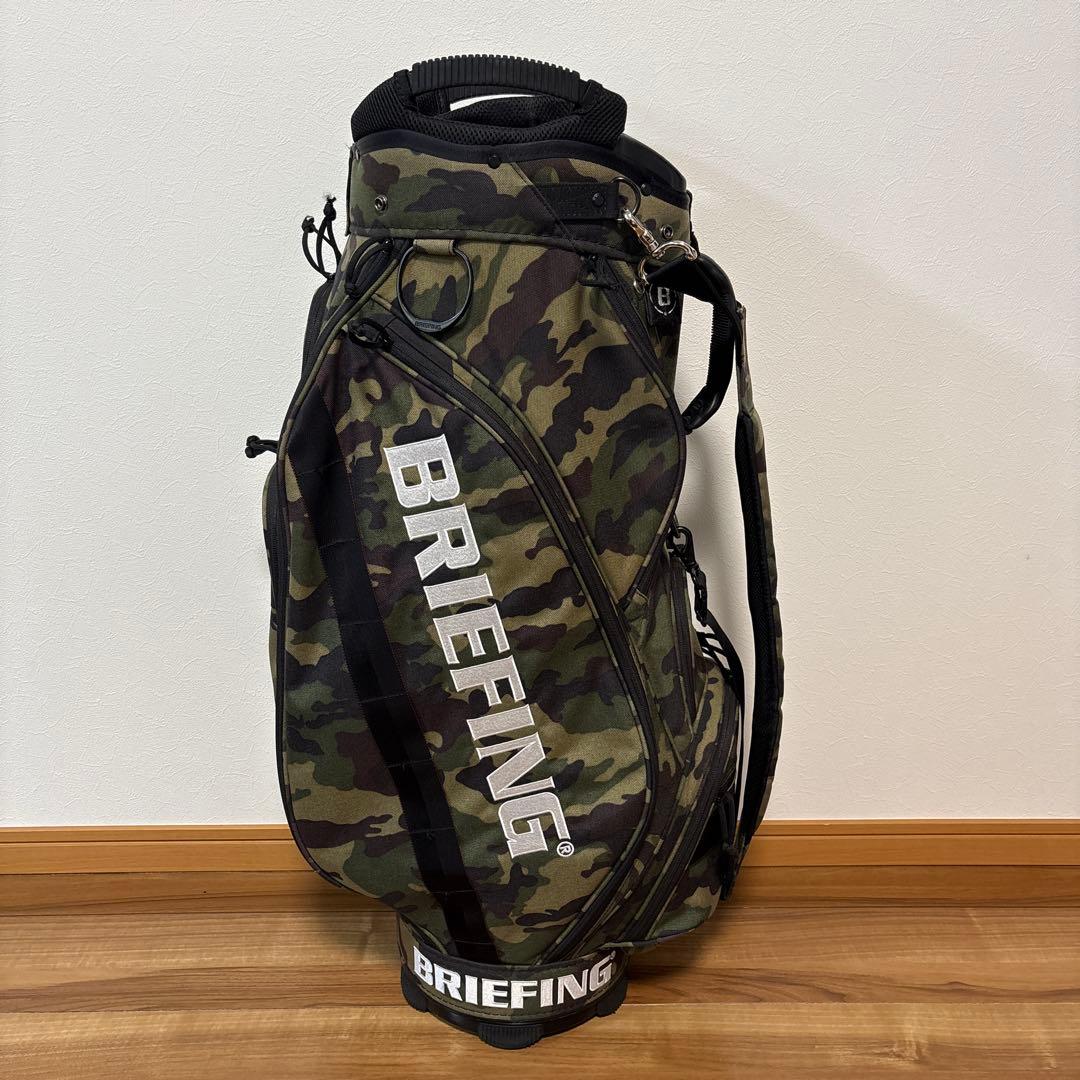 激レアBRIEFING ブリーフィング キャディバッグ CR5 #01 カモフラ