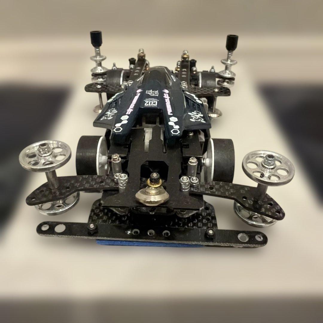 ミニ四駆 ブラック MSフレキ　完成品