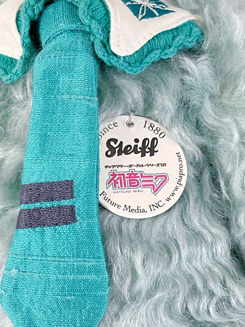 シュタイフ×初音ミク テディベア 新品・未使用品 美品