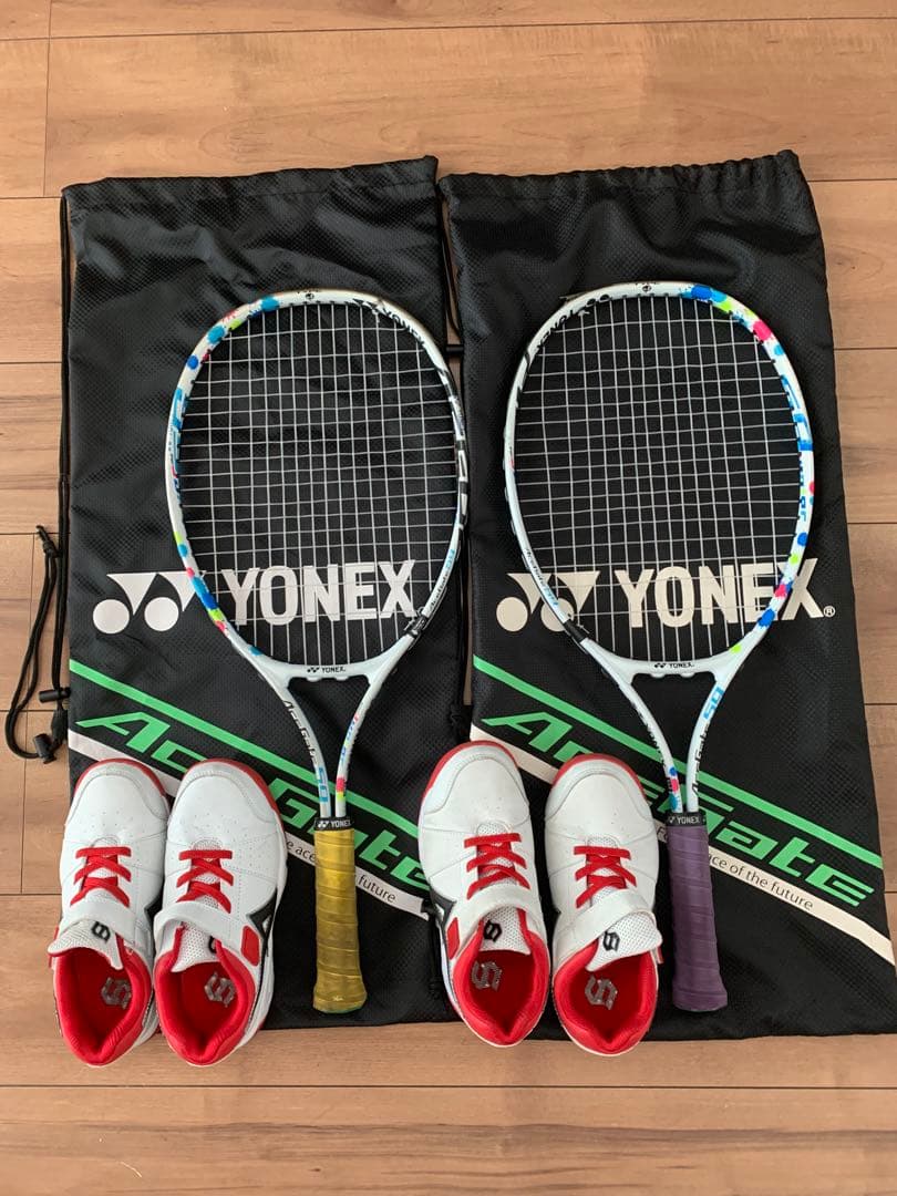 YONEX Ace Gate エースゲート 59 軟式テニスラケット シューズ