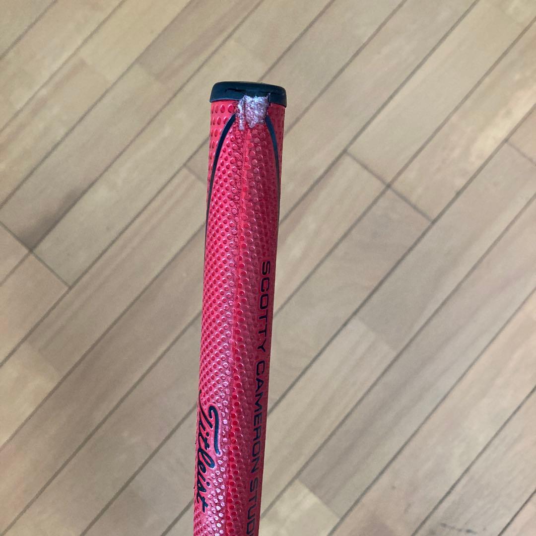 値下げ　中古　タイトリスト　パター　３３インチ　カバー付き