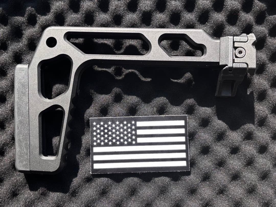 Airsoft Artisanシューターフォールディングストック 20mm対応