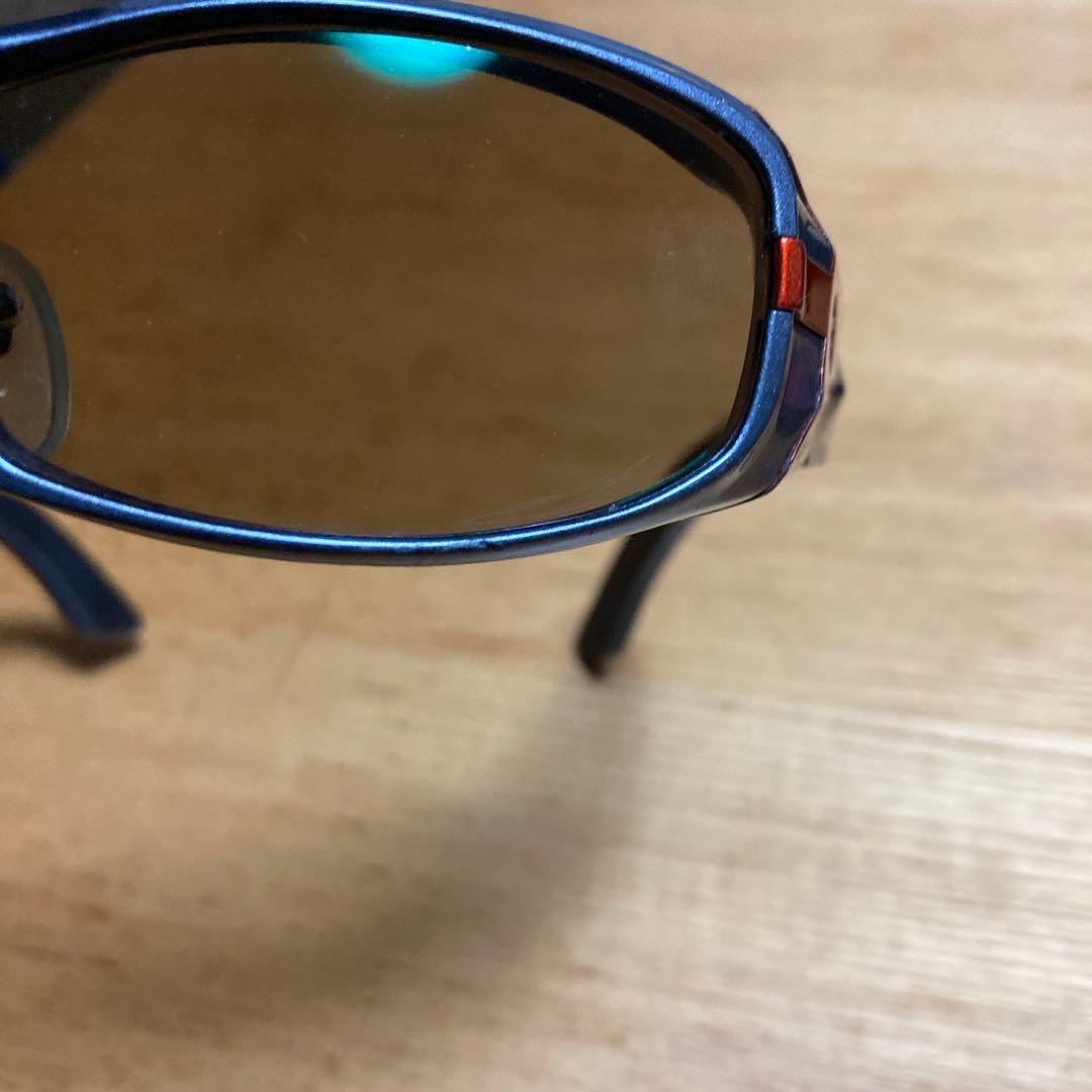 ZEAL VERO 2nd サングラス 黒/オレンジ ケース付き