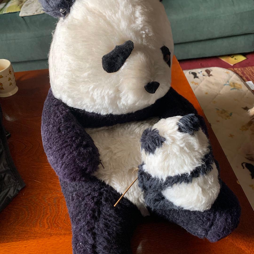 パンダぬいぐるみセット（大・小）