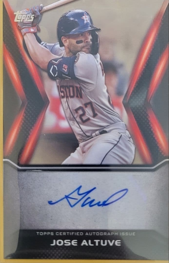 ホセアルトゥーベ　直筆サインカード