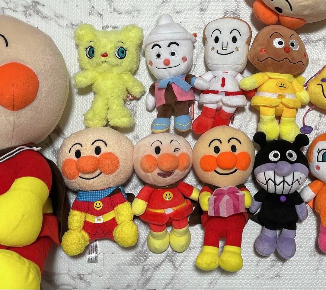 アンパンマン　ぬいぐるみ　15点セット