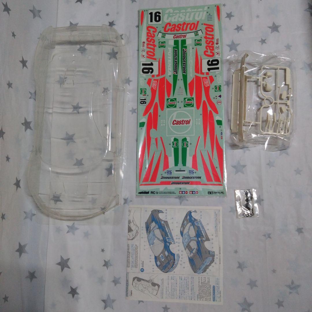 当時物 未使用 タミヤ 1/10 RCカースペアボディ カストロール無限NSX