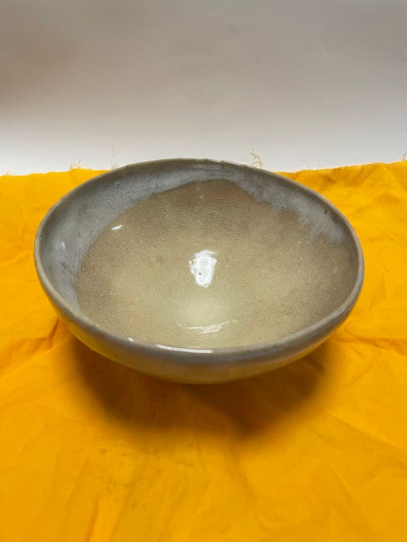 希少品 萩焼 人間国宝 第十三代 坂田泥華作 茶碗