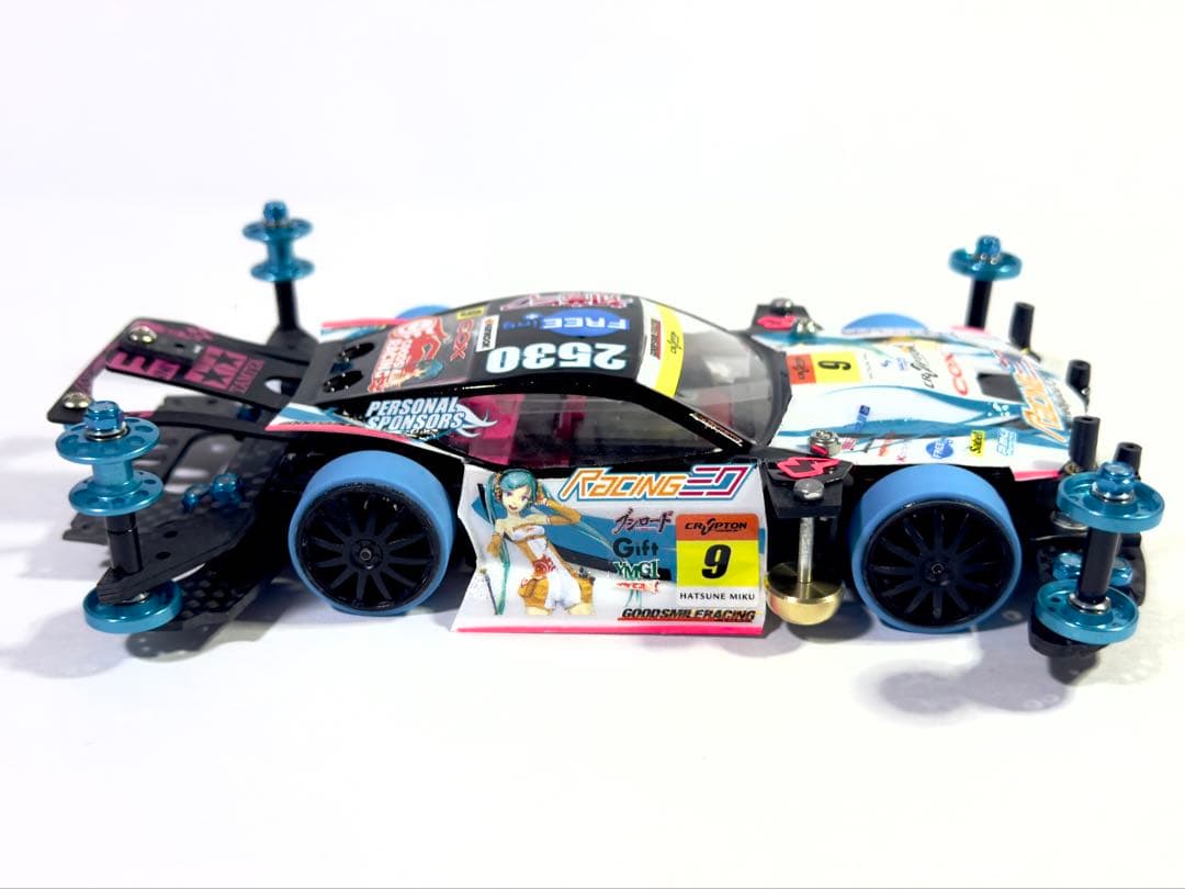 ミニ四駆　完成品　msフレキ ラウディーブル　初音ミク仕様