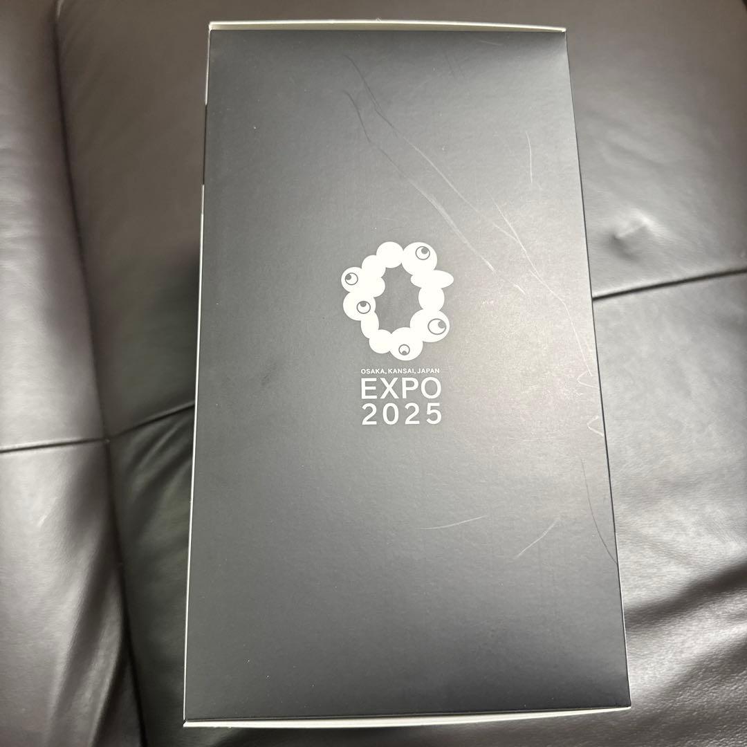 ミャクミャク　貯金箱　黒