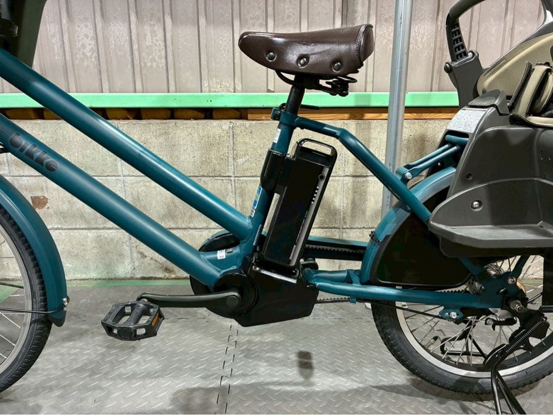 №8712 電動自転車 ブリヂストン ビッケ 24×20インチ✨レトロカラー✨