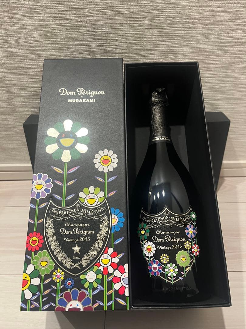 【正規品未開封】値下げ！ドンペリニヨン 村上隆デザインボトル