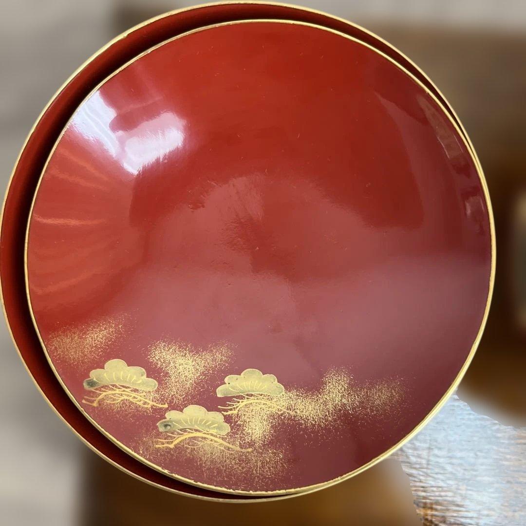 （極上美品）時代椀　輪島塗本漆　金蒔絵椀 天然木 2客