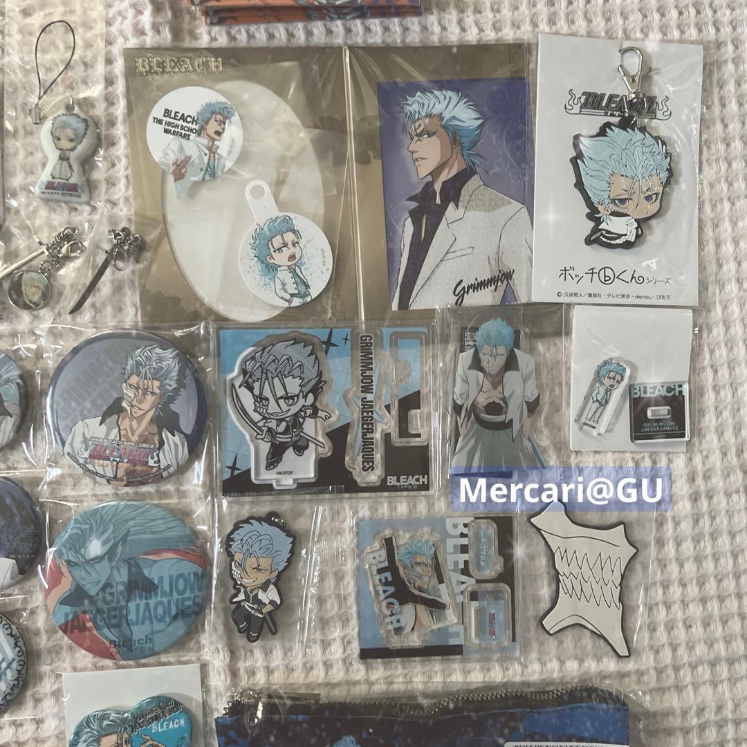 BLEACH グリムジョー 缶バッジ など 特典まとめ売り 各1