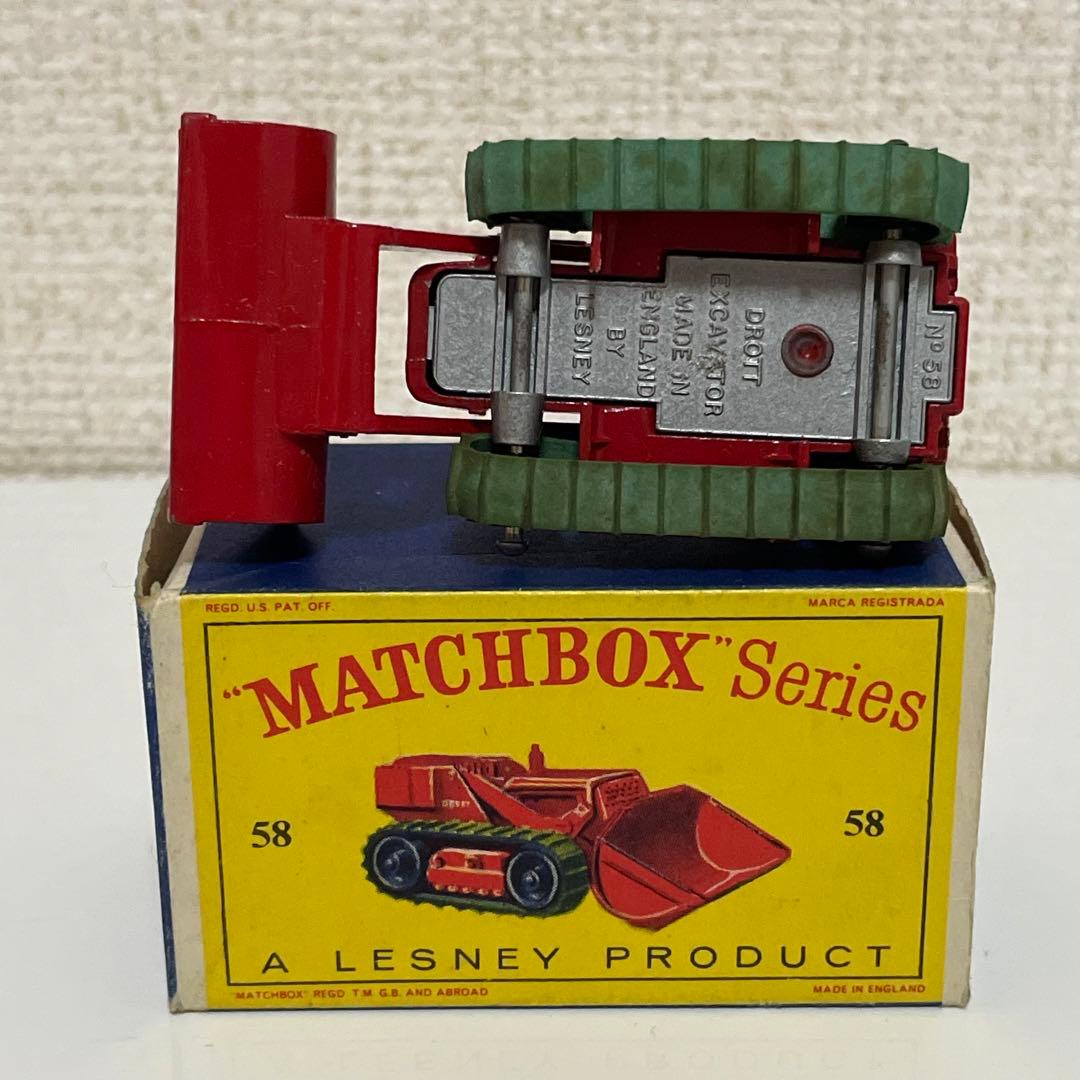 マッチボックス No.58 DROTT EXCAVATOR