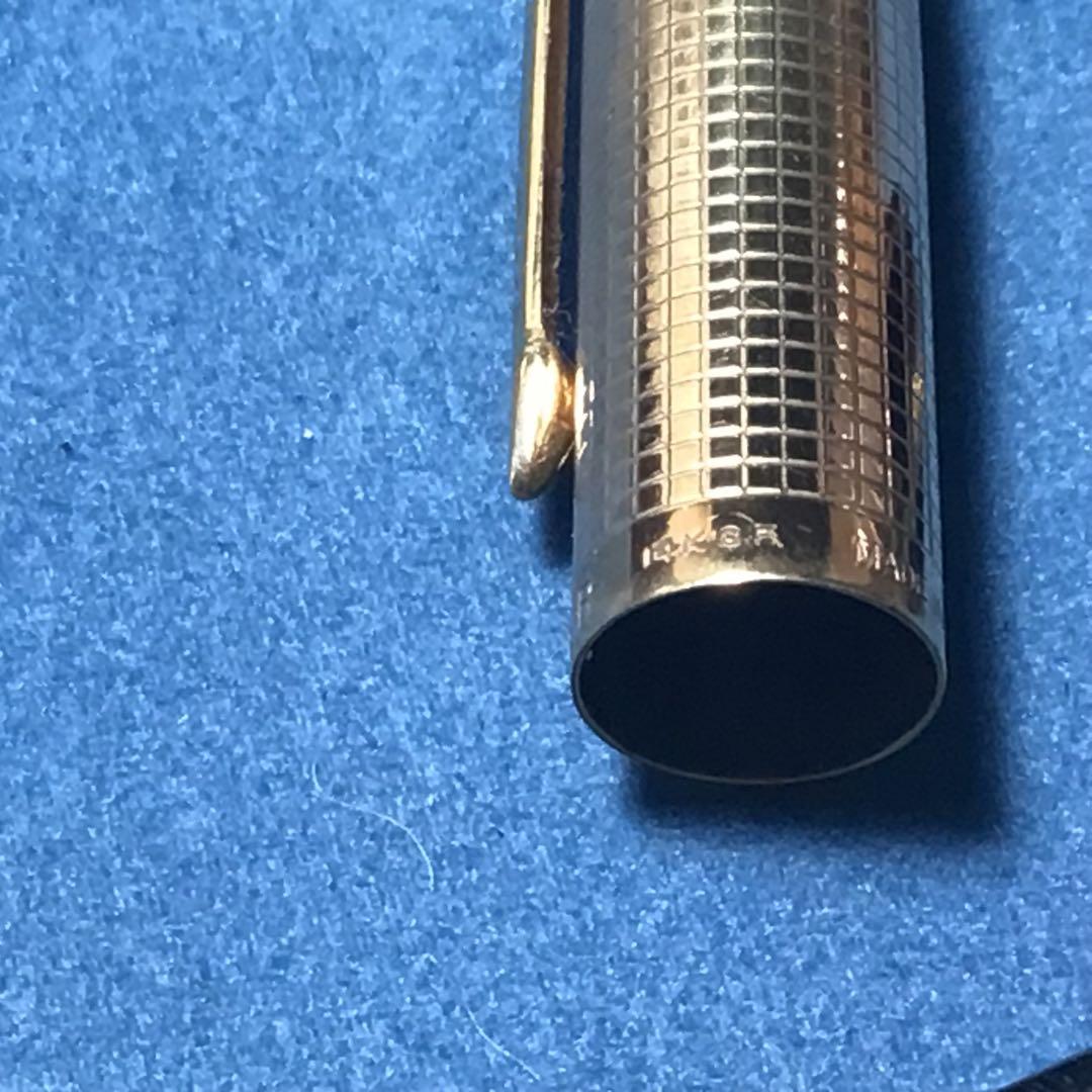 初期型パーカー75 万年筆　ゴールドシズレ14K張　０ポイント　F